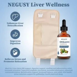 Liver Wellness Pack (Wrap +Castor Oil)