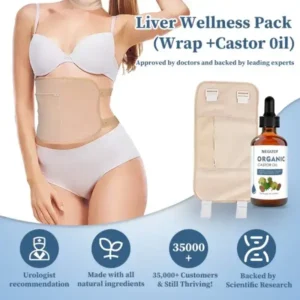 Liver Wellness Pack (Wrap +Castor Oil)