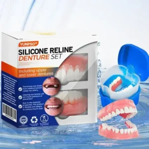 YUNPSO™ Silicone Relinedenture set